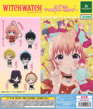 Witch Watch Capsule Acrylic Keychain