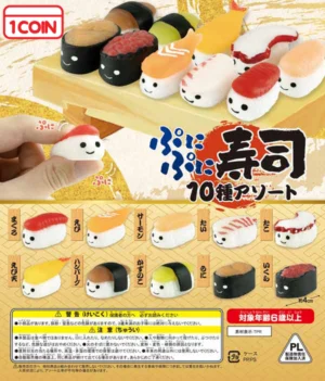 Squishy Sushi 10-Variety Assortment